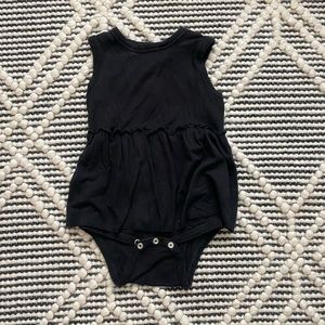 SPEARMINTLOVE black ruffle bodysuit